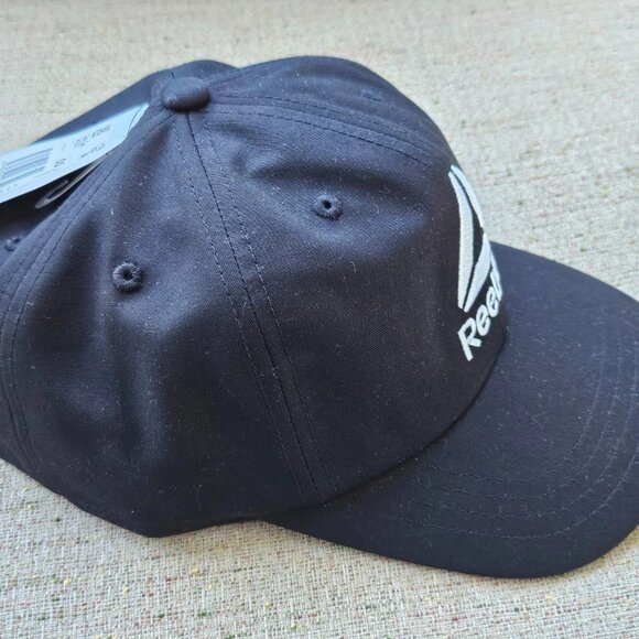 Reebok Men Hat Black Sport Baseball Cap One Size Most fit NWT - Picture 4 of 12